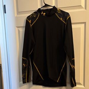 Under Armour Black Shirt with Yellow Details